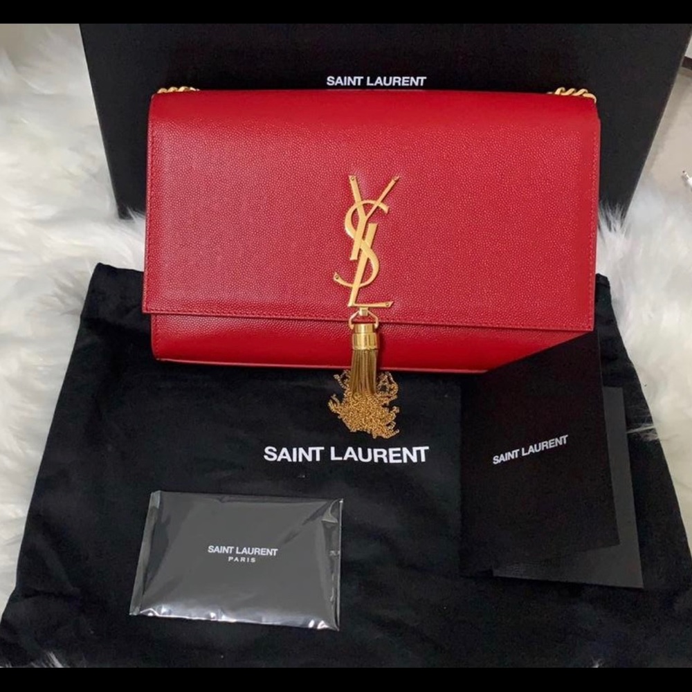 Saint Laurent Kate Monogram Medium